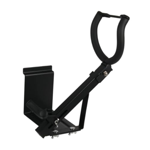 Support mural pour saxophone alto en fer noir structure stable
