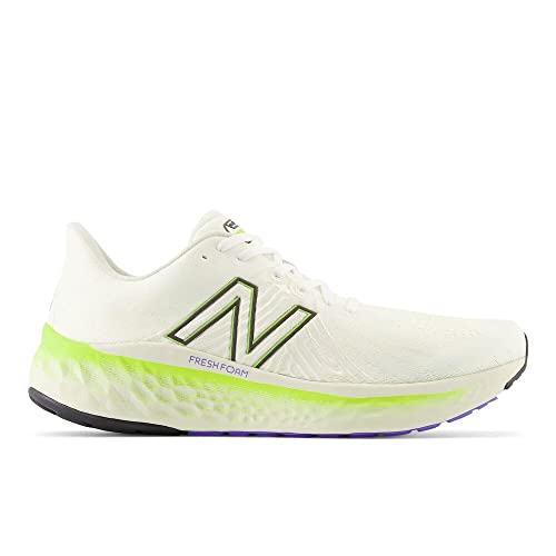 New Balance Men's Fresh Foam X Vongo V5 Running Shoe, Sea Salt/Thirty Watt, 8 M