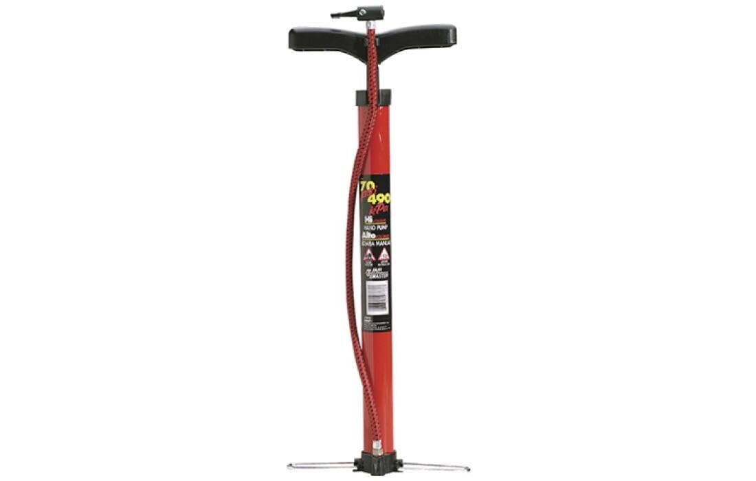 Akcesoria niestandardowe Unisex 57773 '70 PSI' luksusowa pompka ręczna, czerwona, 1