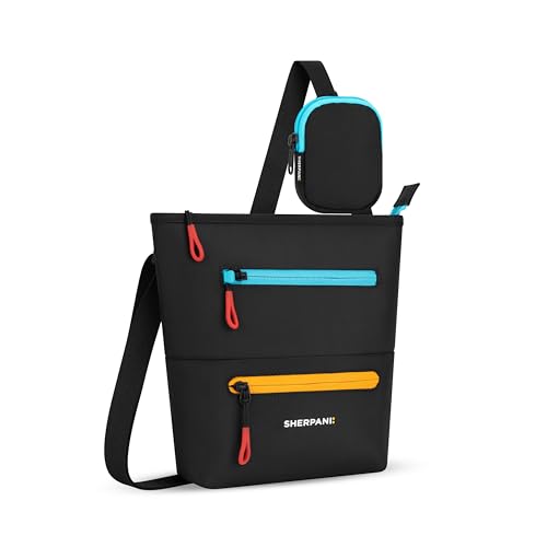 Image of Sherpani Sadie, Nylon Crossbody Bag, Lightweight Shoulder Bag, Travel Cross Body, Crossbody Purse, RFID Protection, Removable Coin Purse, Travel Gift (Chromatic)