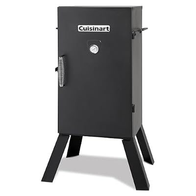 Cuisinart COS-330 Vertical Electric Smoker, Three Removable Smoking Shelves, 30", 548 sq. inches Cooking Space