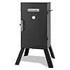 Cuisinart 30 Electric Smoker 3 Adjustable Racks Large Capacity BBQ Water and Wood Trays for Smoked Meat Brisket Salmon Jerky Adjustable Temperature Control