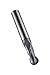 Dormer S5013.0 Shank Ball-Nosed End Mill, X-CEED Coating, HM, 3 mm Head Diameter, 7 mm Flute Length, 38 mm Full Length