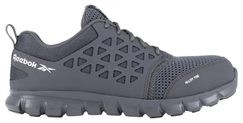 Image of Reebok Men's Rb4041 Sublite Cushion Safety Toe Athletic Work Shoe Black