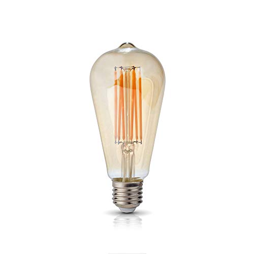 LUNGA VITA - La moderna tecnologia LED, la lavorazione di alta qualità e l'efficiente dissipazione del calore conferiscono a questo illuminante a LED una lunga durata.