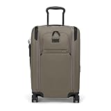 TUMI - Alpha Dual Access Expandable Carry-On Luggage - Zipper Expansion - Durable Ballistic Nylon Lightweight Suitcase -TSA Lock Tracer - Grey Alloy