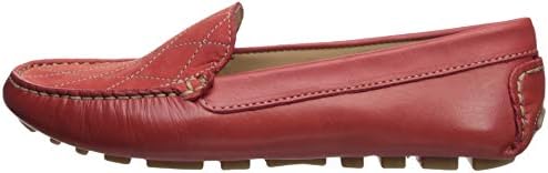 Driver Club USA Womens Leather Made in Brazil Washington Driver Driving Style Loafer, Coral Nappa/Nubuck, 10.5 M US | Image 7