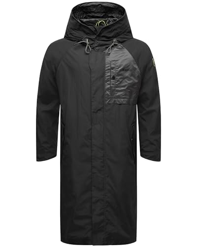 Manteau de mi-saison STONE HARBOUR Zafaar veste imperméable homme pour la ville et les balades