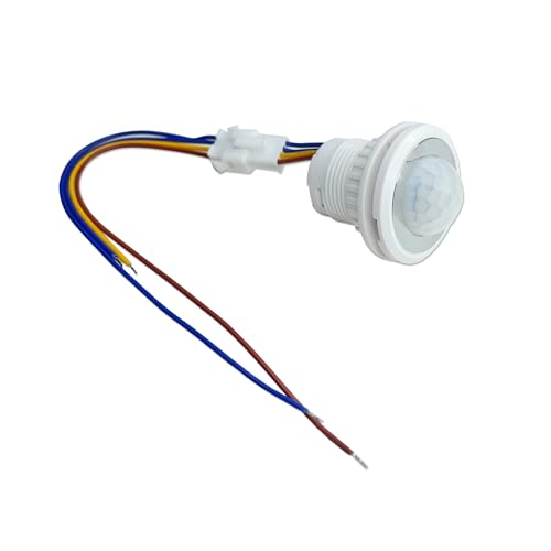 Image of Electronic Spices Mini Motion Sensor Light Switch 110-240V PIR Sensor Smart Detection Time Delay Adjustable Infrared Induction Detector