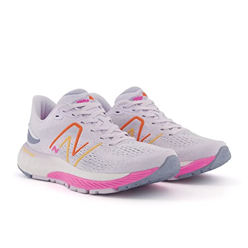 New Balance New Balance Women's Fresh Foam 880 V12 Running Shoe, Libra/Vibrant Pink, 11 Medium
