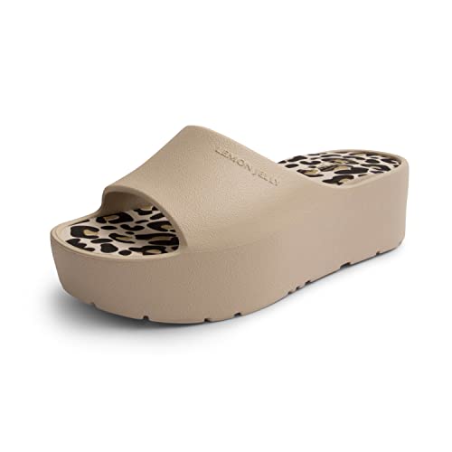 Lemon Jelly Women's Enyd Platform Sandals - Cute Water-Friendly Comfort
