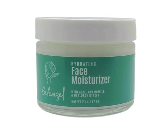 BelAngel Hidratante Facial Hidratante Cuidado de la Piel con Manzanilla Aloe y Ácido Hialurónico