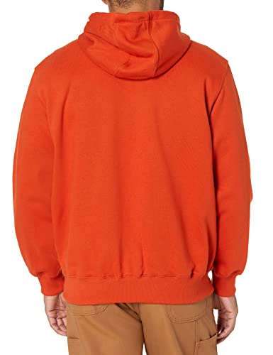 Image of Carhartt Men's Rain Defender Rutland Thermal Lined Hooded Zip Front Sweatshirt