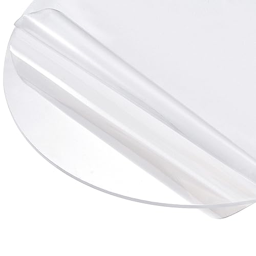 Image of DMiotech 10 inch Diameter 3mm Thick Acrylic Sheet Circle Round Disc PMMA Acrylic Board for Craft DIY Display Project Sign Blank Clear