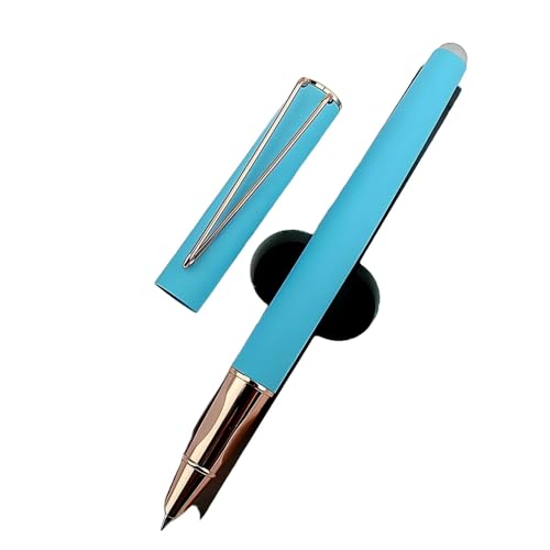 Stylo plume thermique effaçable 0,38 mm avec cartouches d'encre colorées pour l'école