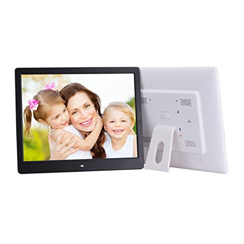 Cadre photo numérique 18,5 pouces LED HD avec télécommande pour photos et vidéos