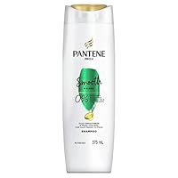 Pantene Pro-V Smooth and Sleek Shampoo, Smoothing Shampoo for Frizzy Hair 375ml