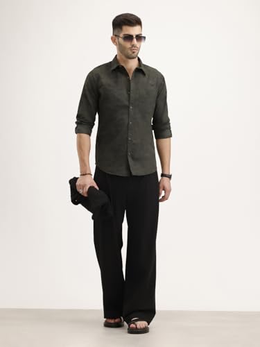 Image of WROGN Men's Shirt | All Over Print | Slim Fit