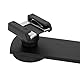 Blitzverlängerung Halterung,Externe Blitz/LED/Fülllicht/Mikrofon Doppelkopf Querstangen Halterung 1/4 Hot Shoe Mount Griff Griff Fotozubehör, mit 1/4 ’’ -20 Unterstützung Stativ/Lampenfassung