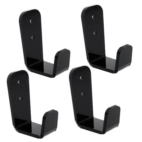 ibasenice Stylish Wall Rack for Ski Poles Hockey Sticks and Fishing Poles 2 Pack