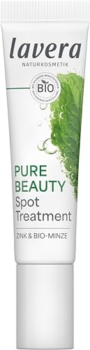lavera Pure Beauty Spot Treatment - sichtbare Pickelreduzierung - trocknet punktuell aus - effektiv gegen Unreinheiten - vegan - Naturkosmetik