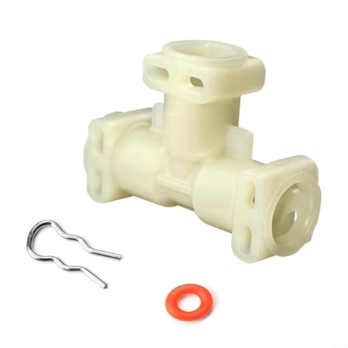 RichVibe Thermoblock - Conector de tubo de agua para máquinas Saeco Espresso - Kit ABS en forma de T, incluye 5 conectores, 15 anillos de sujeción, 30 juntas tóricas