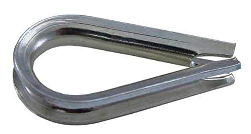 Wire Rope Thimble, 9/32 to 5/16 in, CS