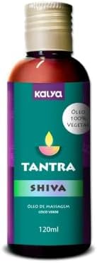Óleo Para Massagem Tântrica Coco Verde Shiva Vegetal Kalya