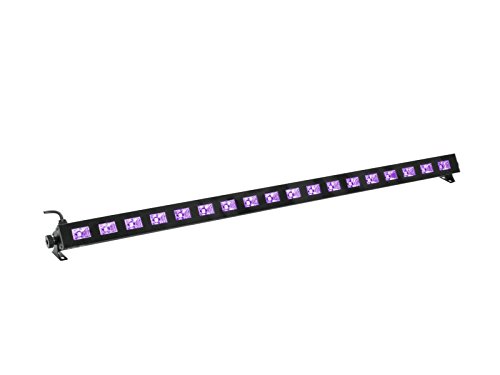 Eurolite LED Party UV Bar-18 | UV-Scheinwerfer mit 18 x 1-Watt-UV-LED | UV-Beleuchtung | UV-Röhre | Schwarzlicht-Bar | Für Partyraum, Club, Bar, Disco Eurolite LED Party UV Bar-18 | UV-Scheinwerfer mit 18 x 1-Watt-UV-LED | UV-Beleuchtung | UV-Röhre | Schwarzlicht-Bar | Für Partyraum, Club, Bar, Disco