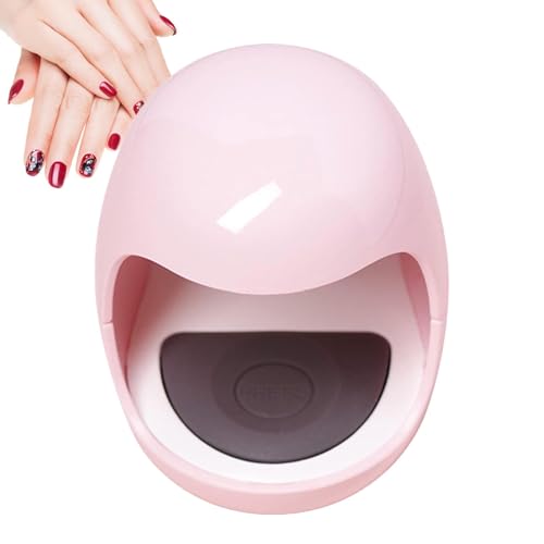 Lámpara de uñas LED, lámpara de uñas LED recargable, pequeña lámpara de uñas UV LED, arte profesional de uñas, herramientas de manicura para uñas separadas, secador de pelo