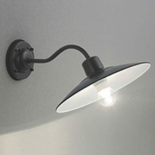 オーデリック LEDポーチライト 防雨型 白熱灯40W相当 電球色 別売センサ対応 黒 OG254104LC