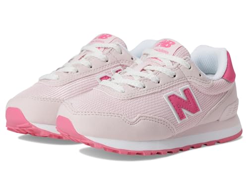 New Balance 515 V1 Lace-up Sneaker, Rose Sugar/Dragon Berry, 12 Wide US Unisex Little_Kid