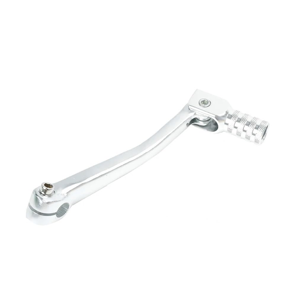Fuyrhp Silver Gear Shifter Lever Motorcycle Folding Gear Shift Lever Gear Lever For Kayo Bosuer 110/125/140/150/160/250Cc Motocross Dirt Bike Accessories