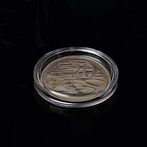 Contenedores plásticos redondos para monedas, 300 unidades miniatura 3