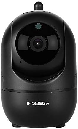 FHD 1080P WiFi Home IP Camera, Indoor Pan/Tilt 2.4Ghz Wireless Security Camera,Nanny cam with Auto Tracking, Cloud Service, Night Vision, Two Way Audio for smart home (BLACK)