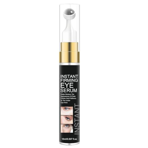 Byuexhp Crema Antiojeras Para Mujer - 15ml Con Efecto Hidratante Y Refrescante - Contorno de Ojos de Uso Diario - Para Mujeres Hombres Regalos Familia Viajes Uso Diario Casa