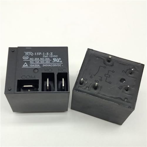 Relé HJQ15F1SZ 24v T91 de 5 pines y 30 amperios para placas electrónicas y domótica