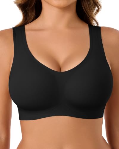 Image of BESTENA Sports Bras for Women, Seamless Comfort Yoga Bra Removable Pads