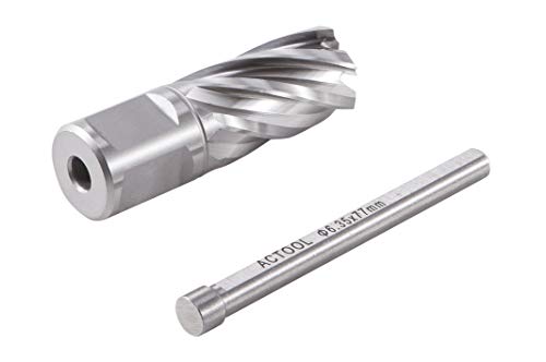 Actool 3/4" Diameter × 1" Depth Of Cut Hss Annular Cutter With 3/4'' Weldon Shank #TOP3