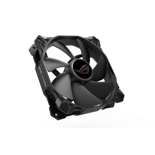 Image of ASUS Whisper-Quiet, High Air Flow, 4-pin PWM Fan for PC Cases,Radiators or CPU Cooling (120mm, up to 400,000 Hours lifespan,Magnetic-Levitation, 1800RPM), 5 Year Warranty, ROG Strix XF120 (Pack of 9)