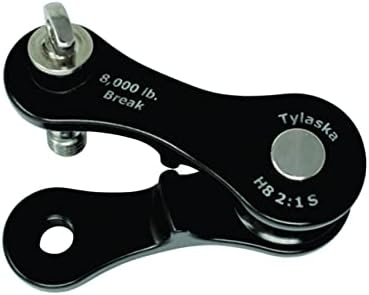 Tylaska H8 2:1 Split Halyard Shackle with (with Sheave)