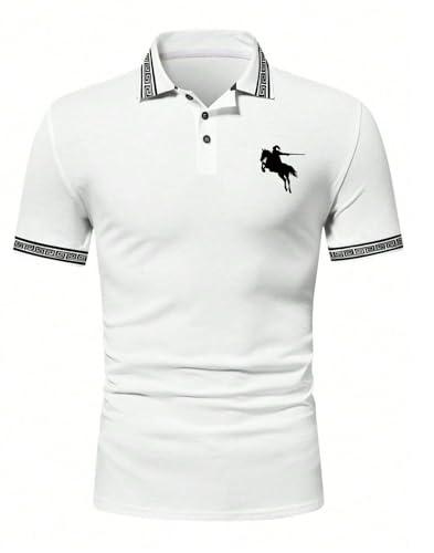 Lymio Polo T Shirt for Men || T Shirt for Man || Collar T Shirt Style Men (Packs Also Available) (Polo-34-37)