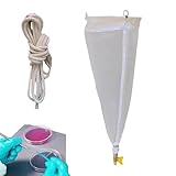 【Recolección de microorganismos】: Este conjunto de herramientas se utiliza para capturar plancton pequeño en agua de 20 o 25 micras de tamaño. Incluye una red de muestreo microbiano, una cuerda de muestreo de 5 m, una cuerda de tracción de acero inoxidable y otros accesorios necesarios