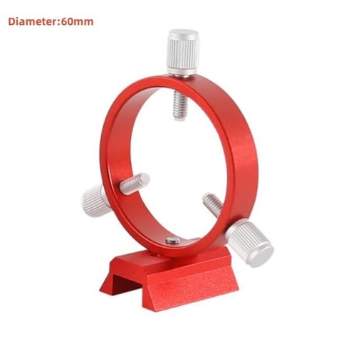 Accesorios para telescopios anillo guía de 60 mm y placa de fijación 2