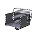Pilot Rock Park Style Steel Outdoor Barbeque Charcoal Grill with Cooking Grate, 360 Degrees Swivel, and Heavy Gauge Steel Firebox for Camping, Black