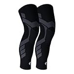 Flytex - Maintiens de Compression V2 - Soulagement Douleurs & Blessures aux Genoux - Arthrose, Menisque Fissuré, Ligament Croisé, Essui-Glace - Idéal pour Running, Rando, Vélo, Fitness, Basketball, L