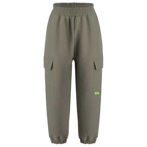 JEYPINMI Boys' Girls' Joggers Sweatpants for Camping Hiking Outdoor Trousers Winter Warm Jogger Pant3