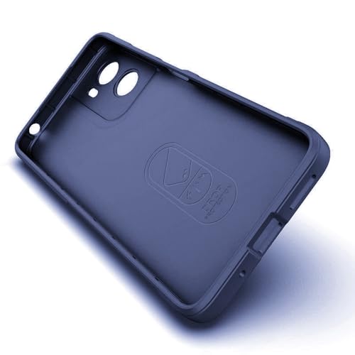 Image of Amazon Basics Mobile Cover for Samsung Galaxy A07 | Full Camera Protection | Liquid Silicon Case | Flexible Bumper Case for Samsung Galaxy A07 4G /5G /F07 4G /M07 4G /M17e 5G /F70e 5G (Dark Blue)