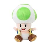 Laruokivi Green Toad Plush Toy Stuffed Animal Doll Mushroom Figure 7''