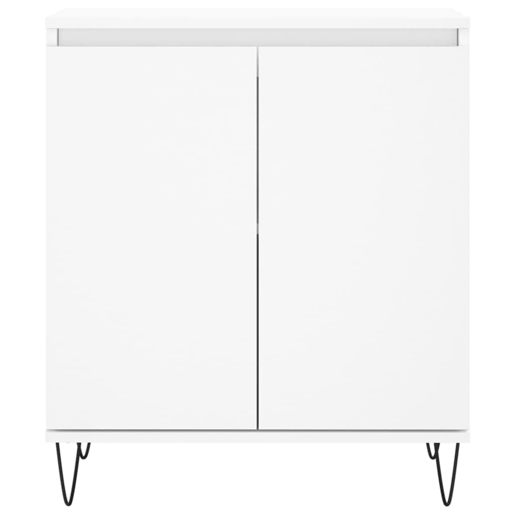 Generico Credenza Bianca 60x35x70 cm in Legno Multistrato,Bianco,17.85kg,827156
